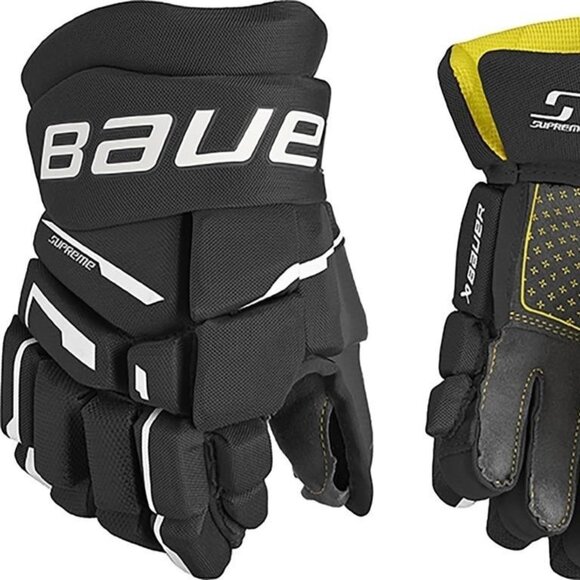 10 Bauer Supreme M3 Ice Hockey Glove - Junior